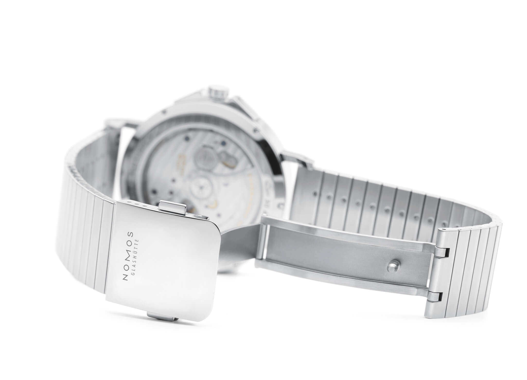 Nomos Glashütte Tangente Sport Neomatik 42 clasp and bracelet