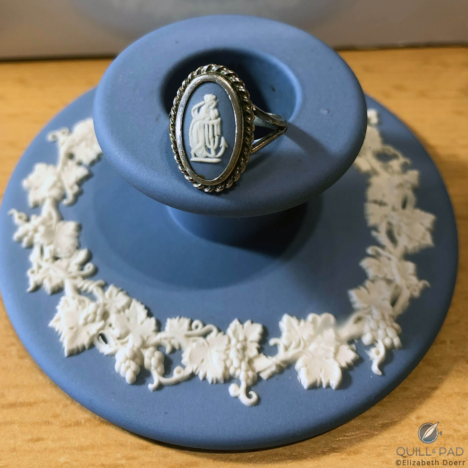 Wedgwood Jasperware ring