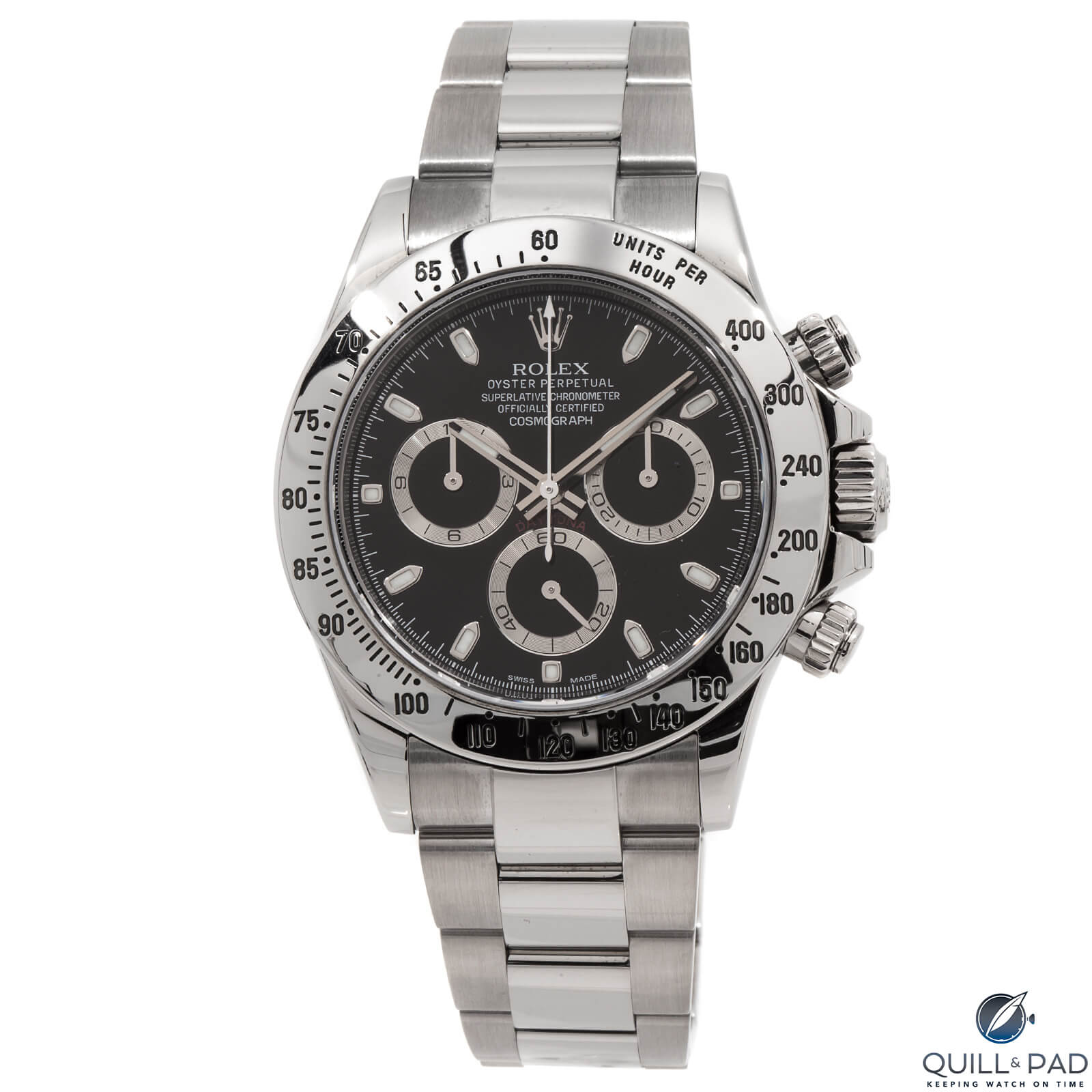 Rolex Cosmograph Daytona Ref 116520 (photo courtesy Watchbox)