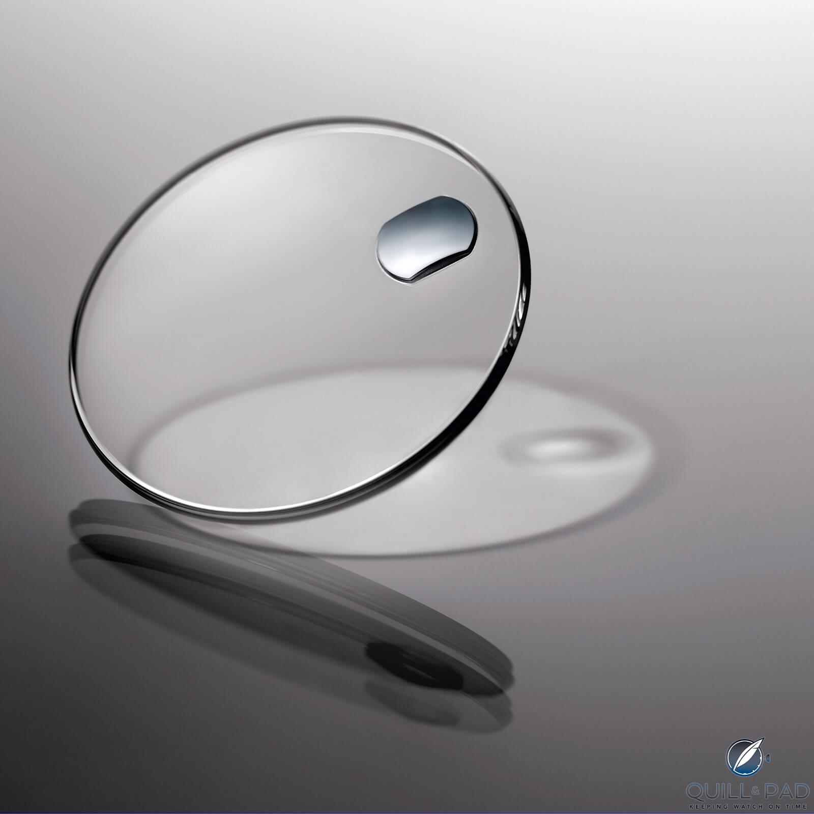 Rolex 'Cyclops' lens fitted to the sapphire crystal to magnify the date
