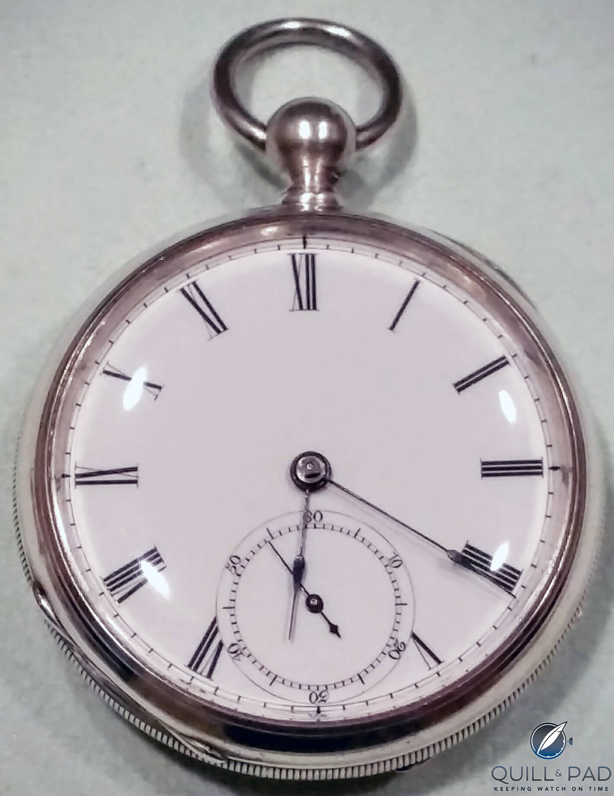 Dennison Howard and Davis pocket watch circa 1855 (photo courtesy Derek Weinberg)