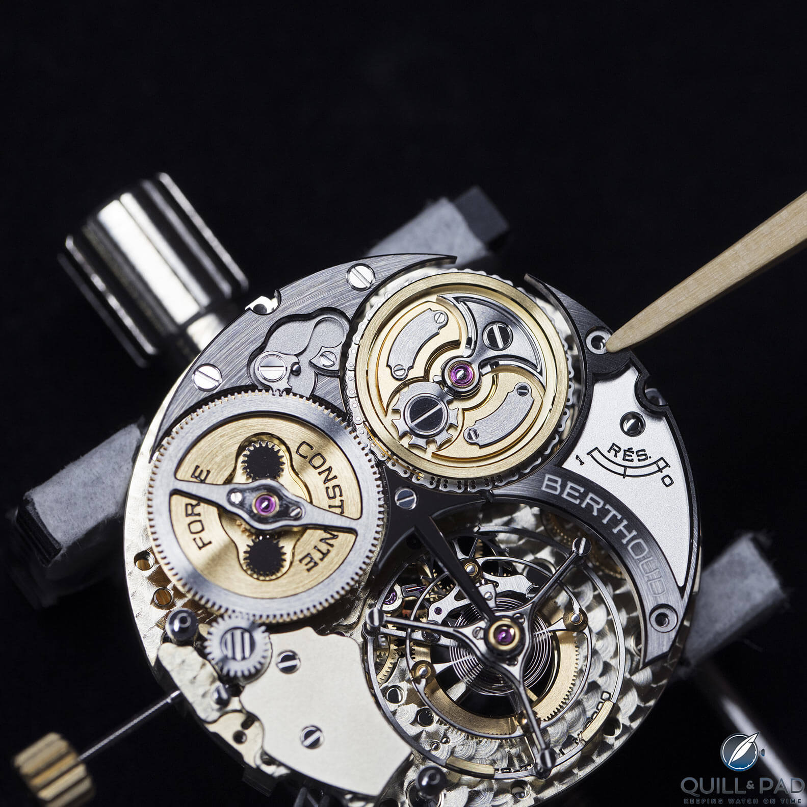 Assembling the movement of the Ferdinand Berthoud FB 1L