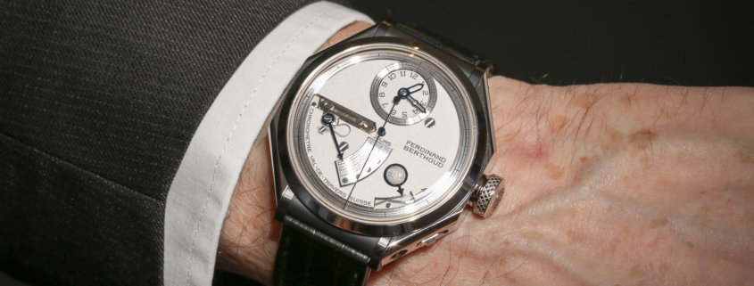 Ferdinand Berthoud FB 1L on the wrist