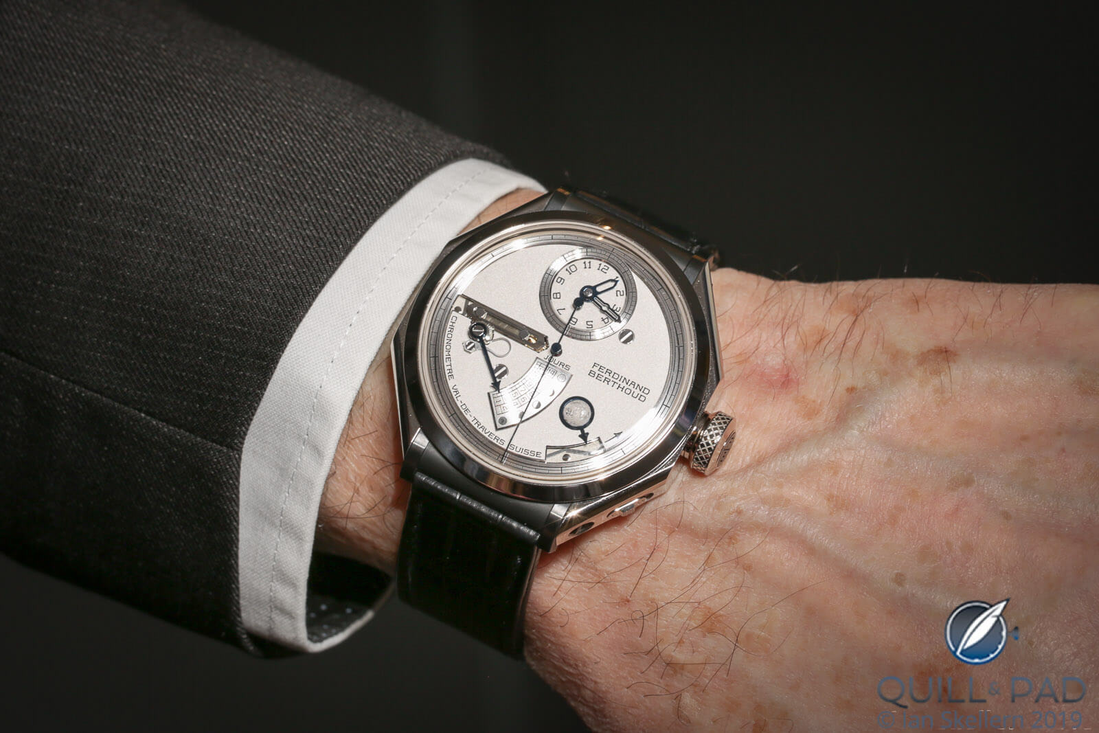 Ferdinand Berthoud FB 1L on the wrist