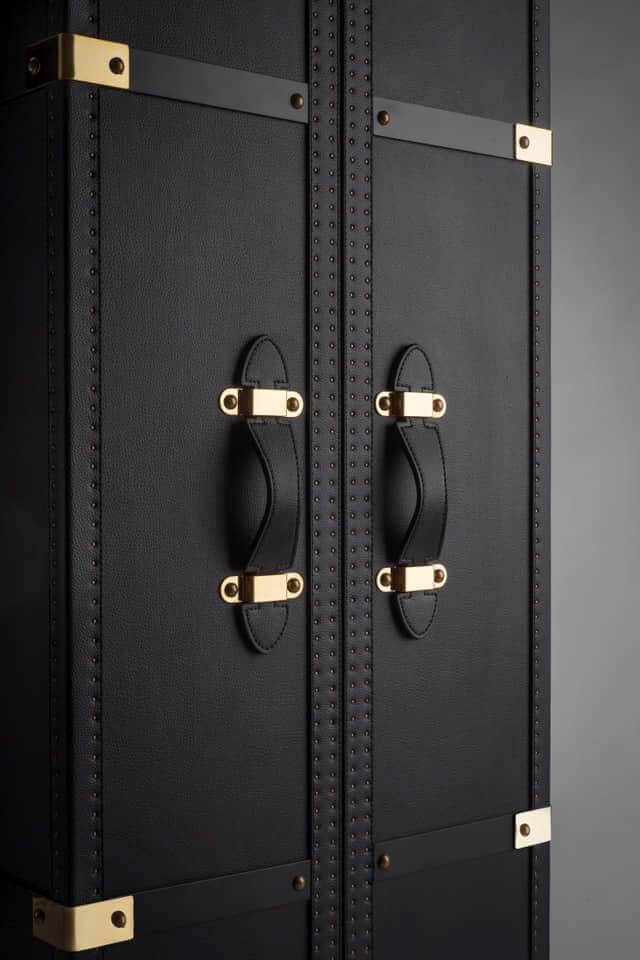 Glenfarclas Family Cask Trunk leather work