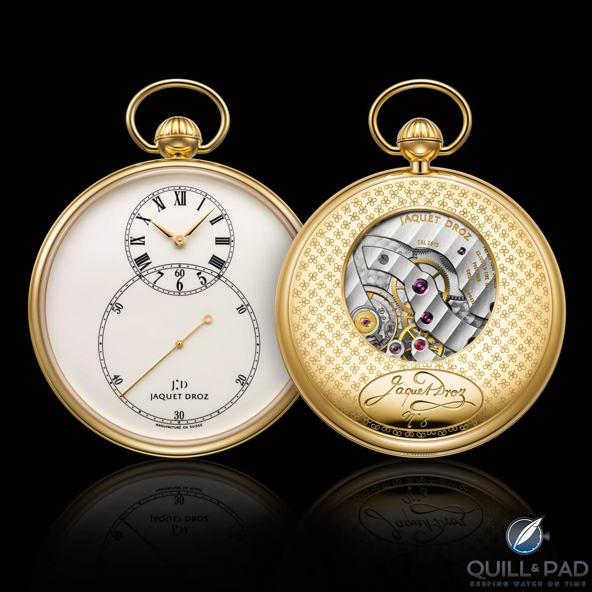 Jaquet Droz Grande Seconde pocket watch