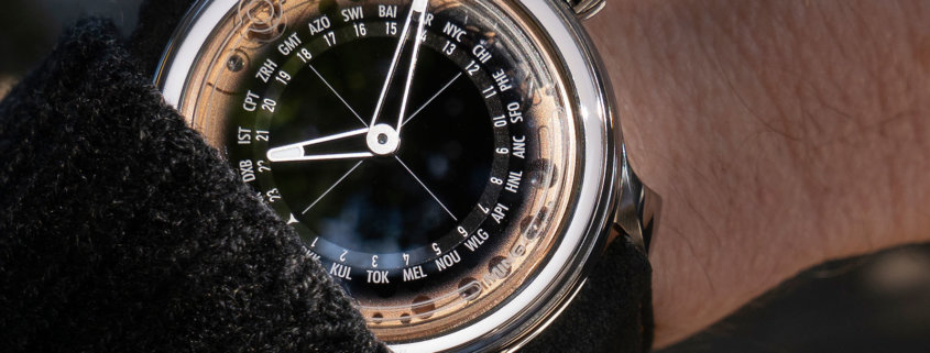 On the wrist: Ming Model 19.02