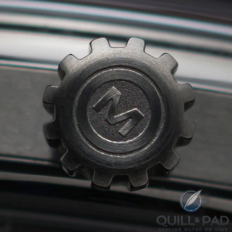 Parting shot: future watch empire? M for Ming on the crown of Model 19.02