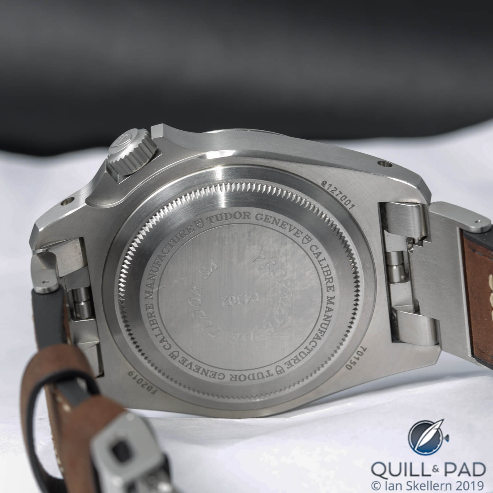 Back of the Tudor Black Bay P01