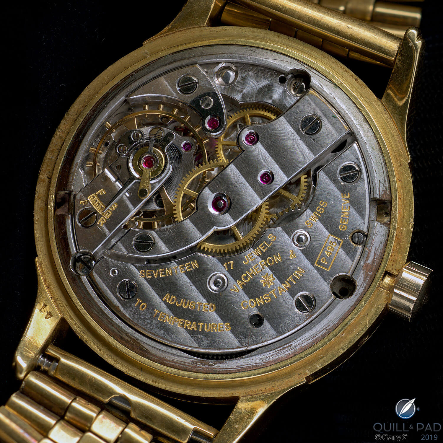 Caliber P495, Vacheron & Constantin Reference 4560 triple calendar