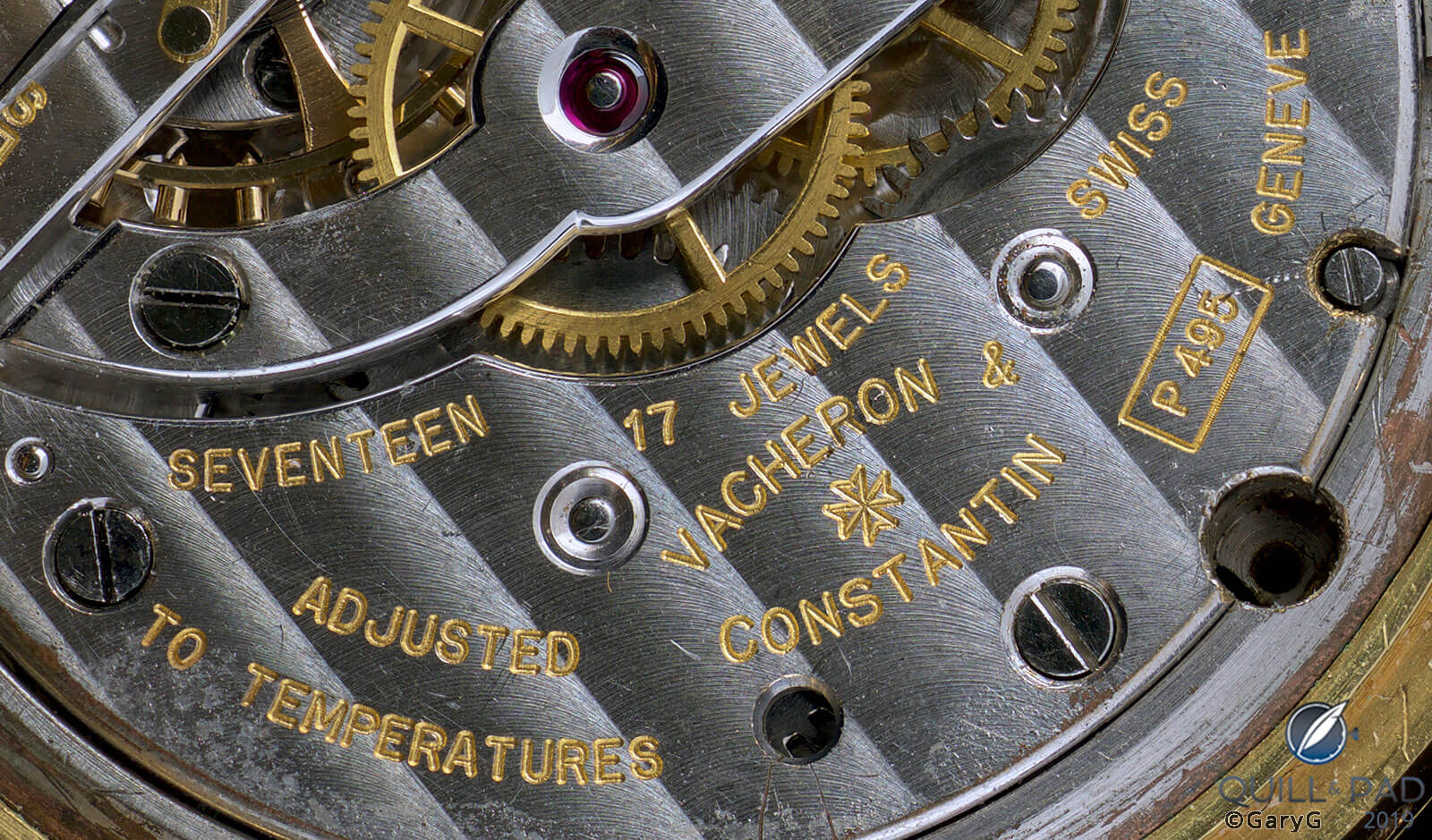 Movement detail, Vacheron & Constantin Reference 4560