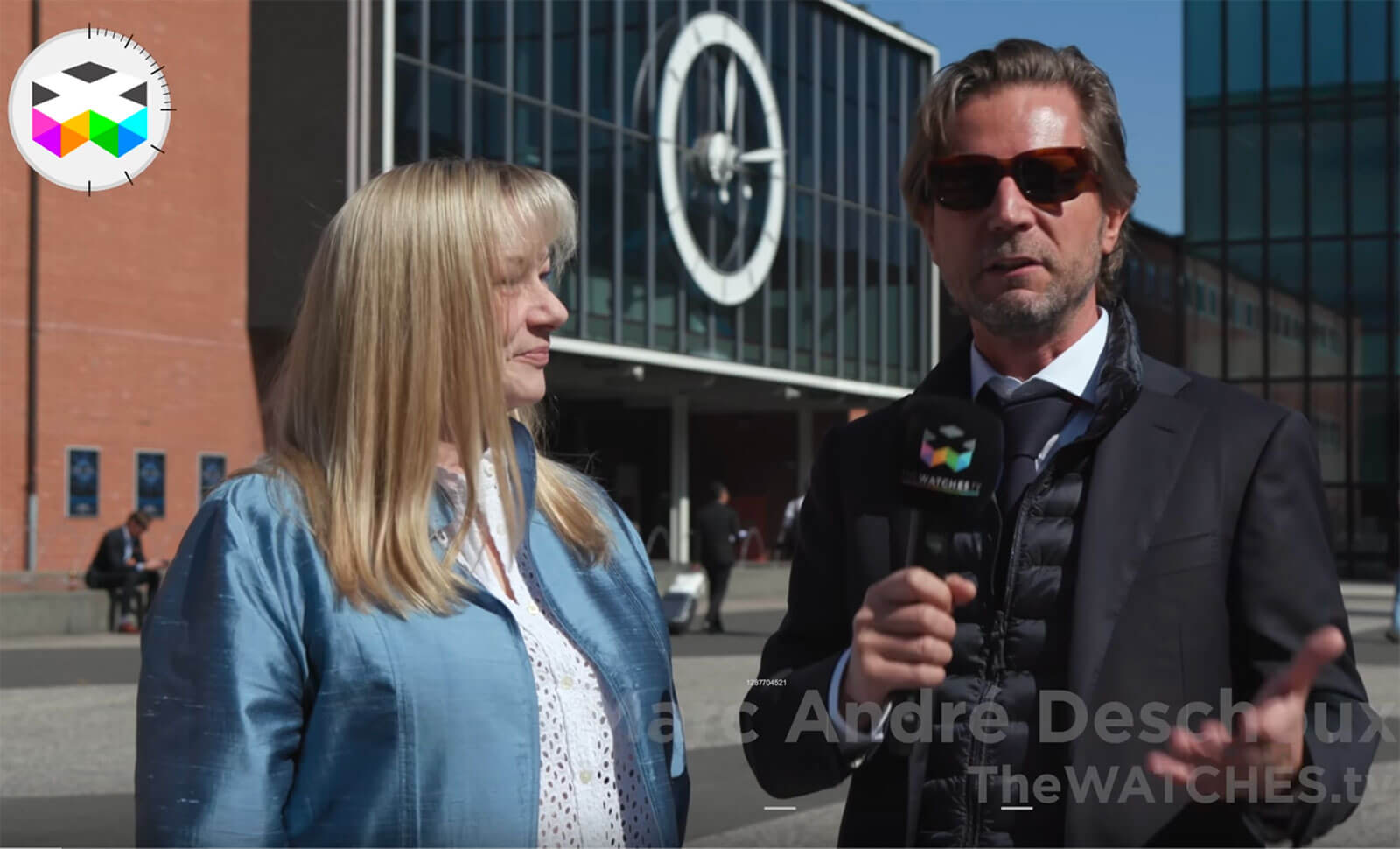 Marc André Deschoux of The Watches TV interviews Elizabeth Doerr at Baselworld 2019