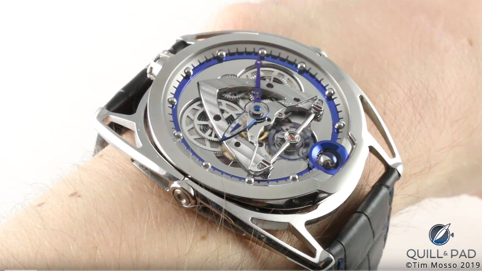 De Bethune DB28 Steel Wheels wristshot