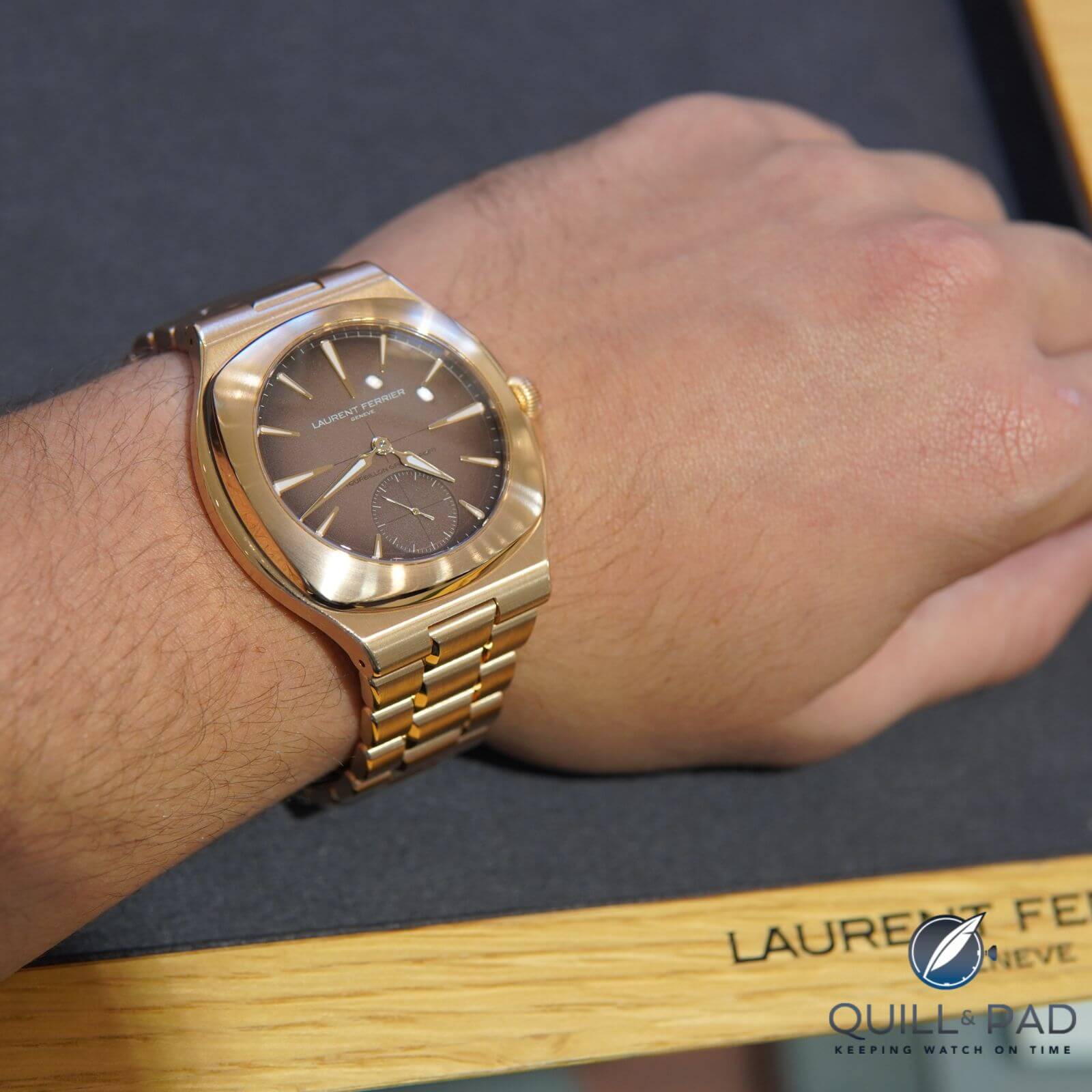 Laurent Ferrier’s Auto Sport 79 in Rose Gold 